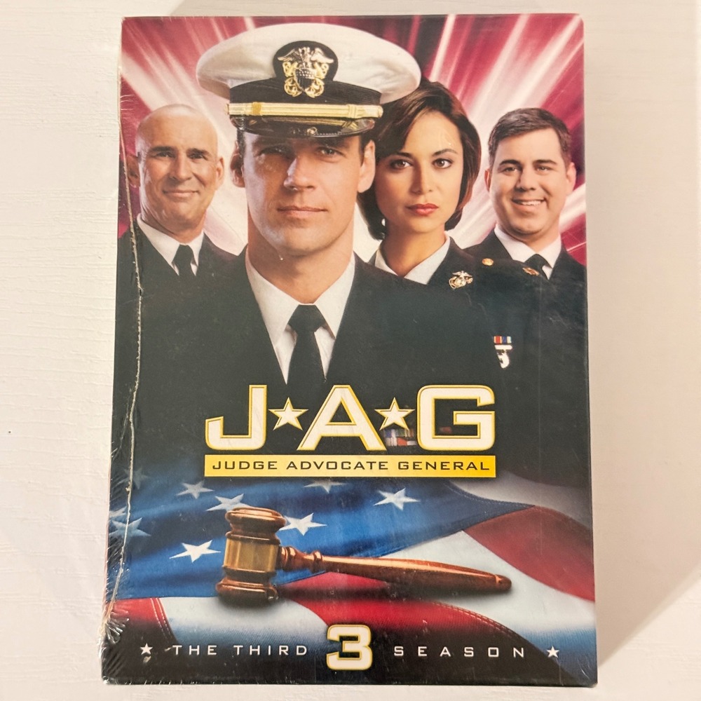 JAG Judge Advocate General The Third Season DVD 6-Disc Set New Sealed